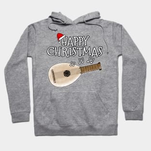 Christmas Lute Lutenist Musician Xmas 2022 Hoodie